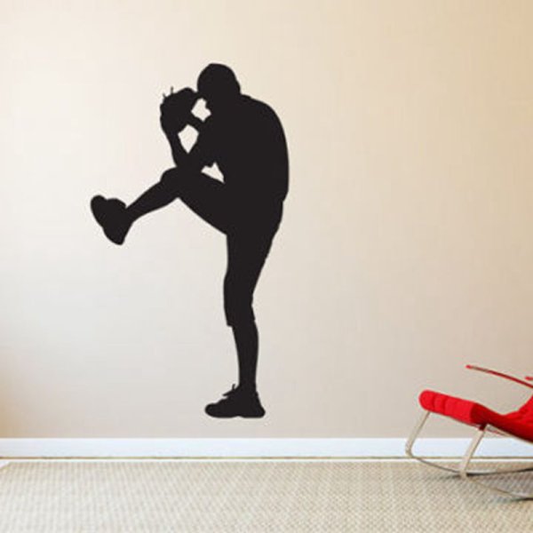 Бейсбол на стене декор