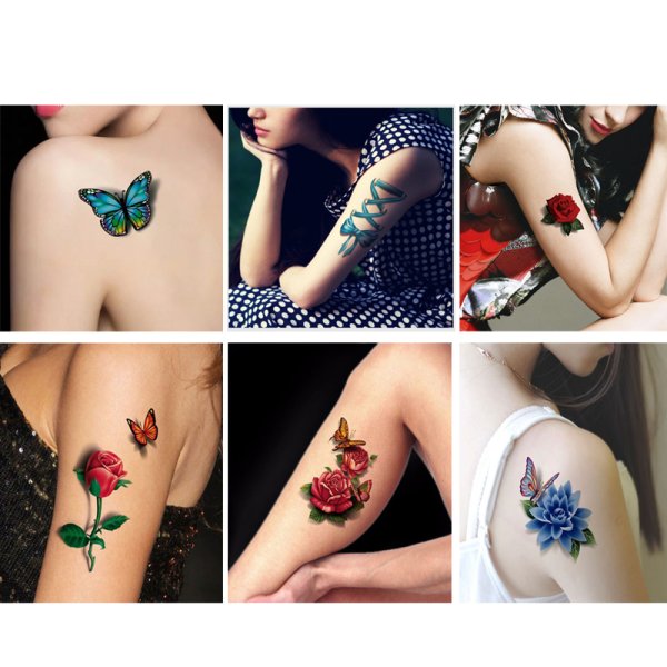Временное тату для девушек