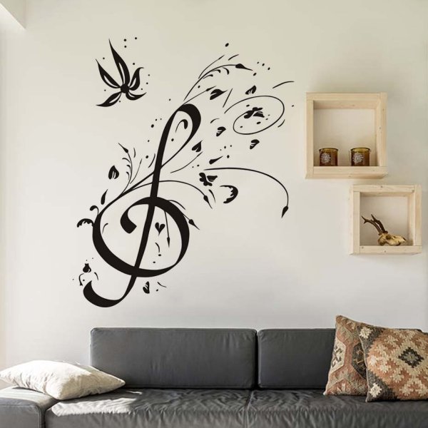 Декоративные наклейки на стену