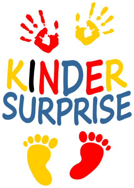Киндер сюрприз надпись