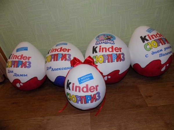 Киндер сюрприз для печати Новогодняя