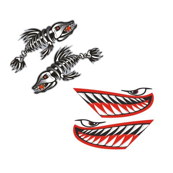 Наклейки на катер