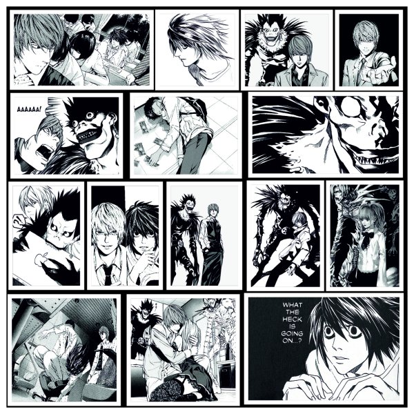 Стикеры тетрадь смерти