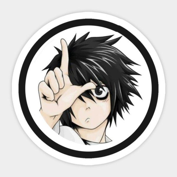 Наклейки на ноутбук аниме