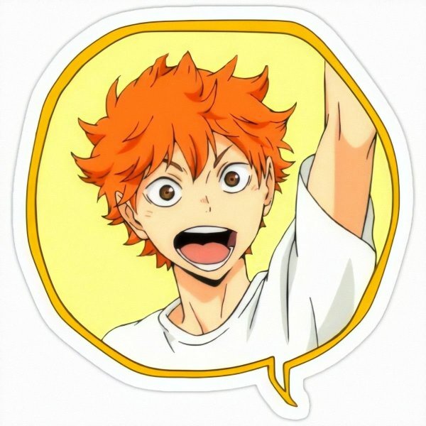 Anime Haikyuu Стикеры