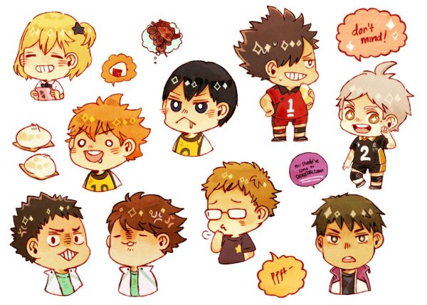 Стикеры хайкью