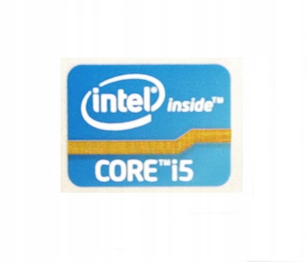 I5 наклейка Intel Core i5
