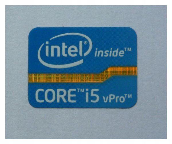 Стикеры Intel Core i5