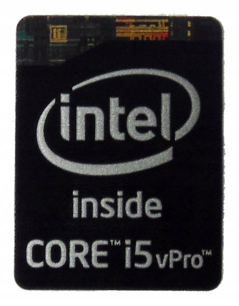 Наклейка Intel Core i5 11 Gen