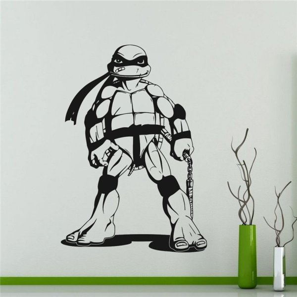 Наклейки Черепашки ниндзя