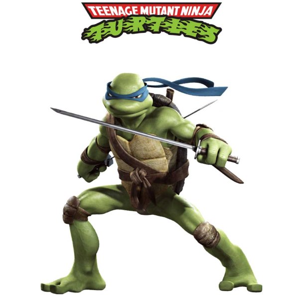 Наклейка на стену Черепашки ниндзя