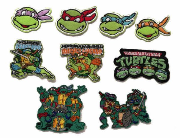 Наклейки Черепашки ниндзя