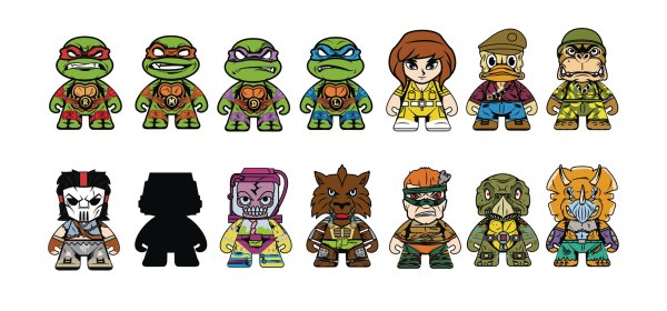 Стикер пак Черепашки ниндзя