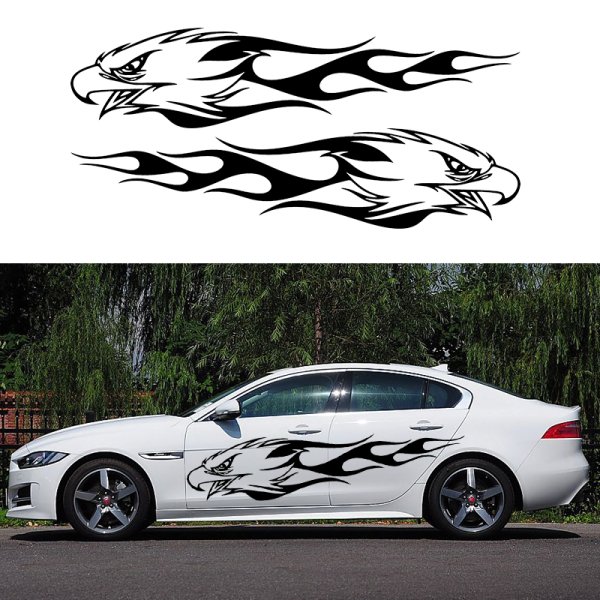 Наклейки на кузов машины