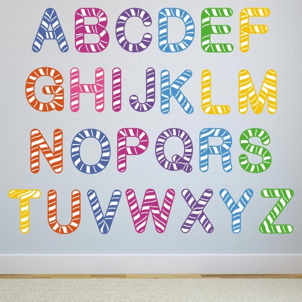 Английская буква и Стикеры