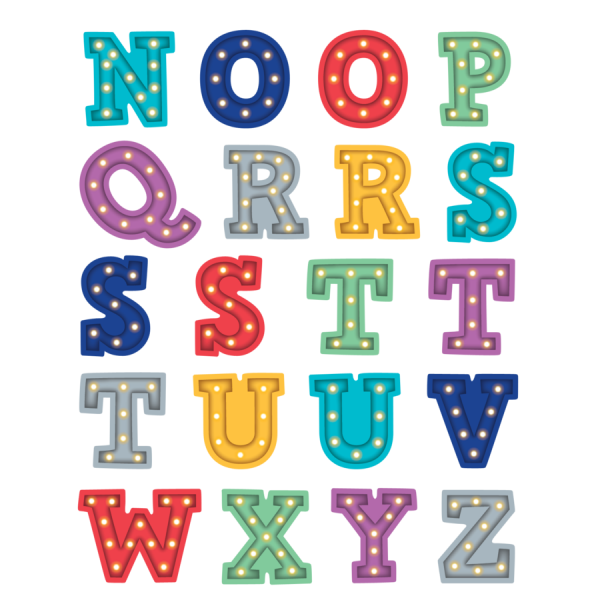 Наклейки "алфавит английский"