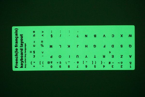 Наклейки на клавиатуру ноутбука
