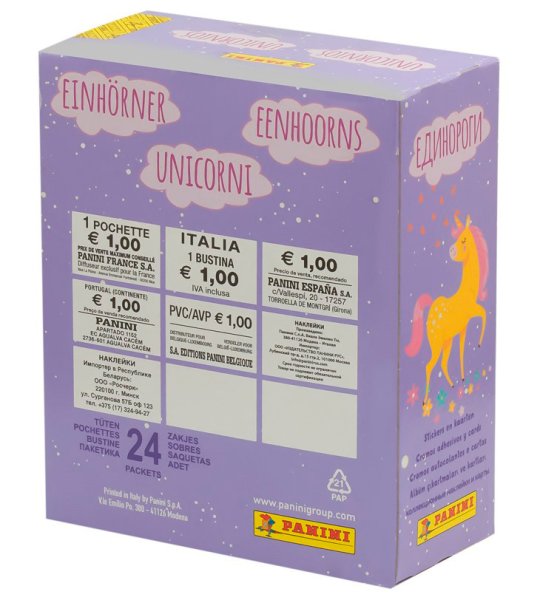 1000 Мелочей набор бумажного наклеек Единорог