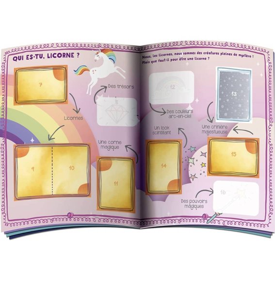 Наклейки "волшебные Единороги"