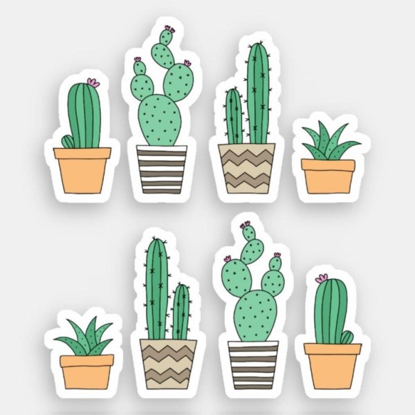 Идеи для наклеек розовых