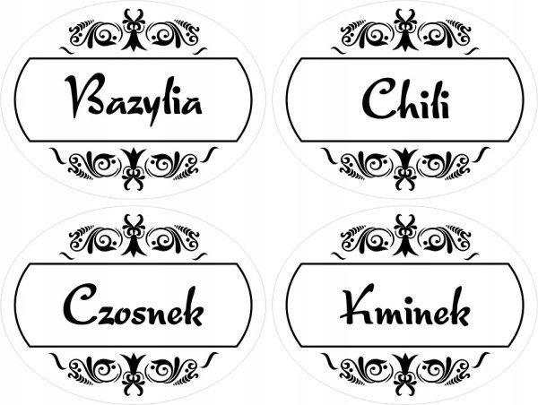 Наклейки для специй