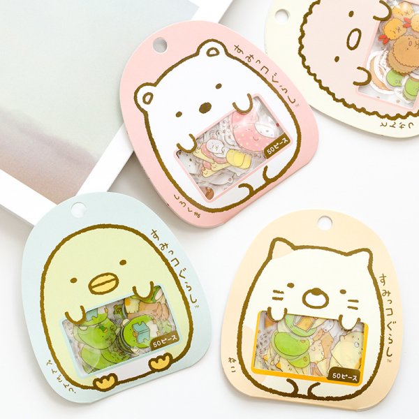 Sumikko Gurashi Стикеры мишки