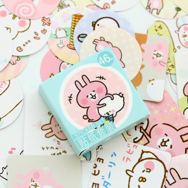 Японские кавайные наклейки