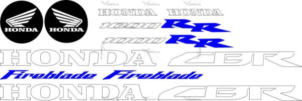 Объемные наклейки на мотоцикл