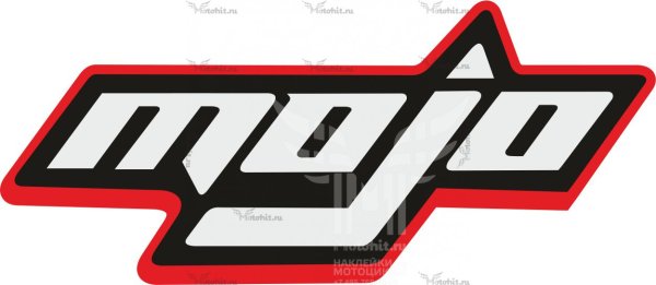 Наклейка Honda на мотоцикл Honda