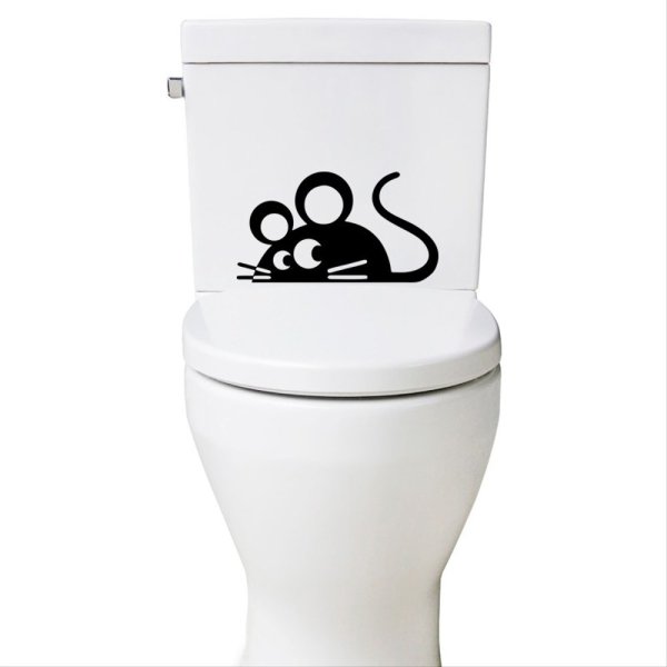 Наклейки в туалетную комнату