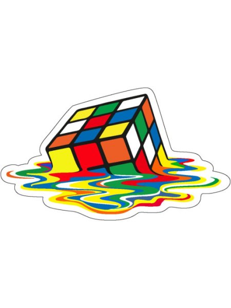 Наклейки на авто кубики