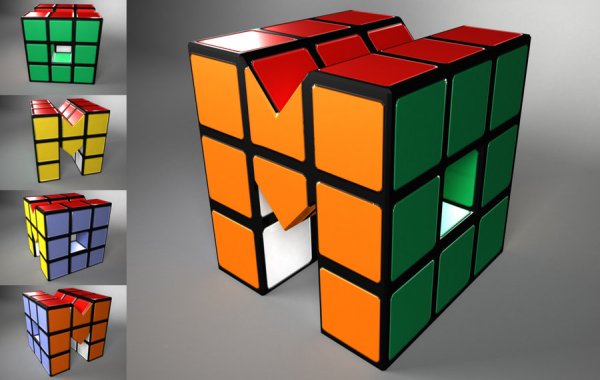 Кубик Рубика логотип