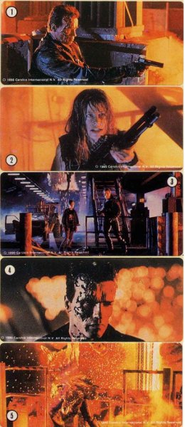 Наклейки Терминатор 2