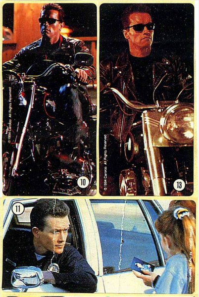 Panini наклейки Terminator 2
