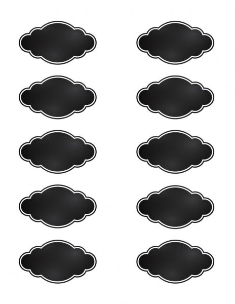 Наклейки на баночки