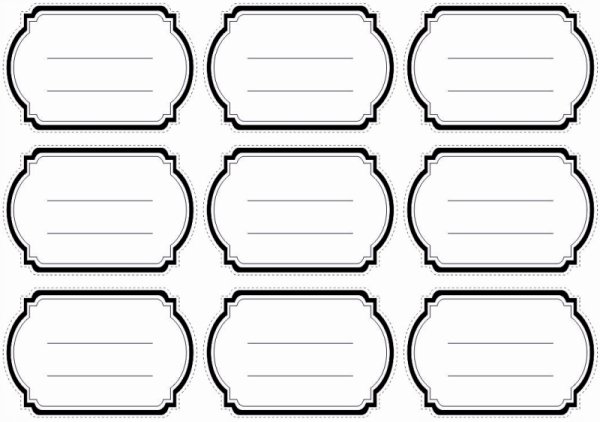 Наклейки на баночки