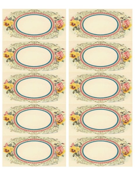 Бирки для баночек