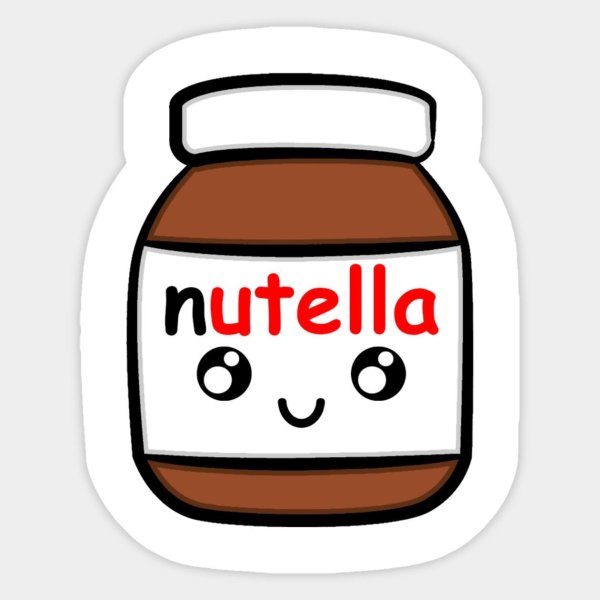 Милые рисунки НУТЕЛЛЫ