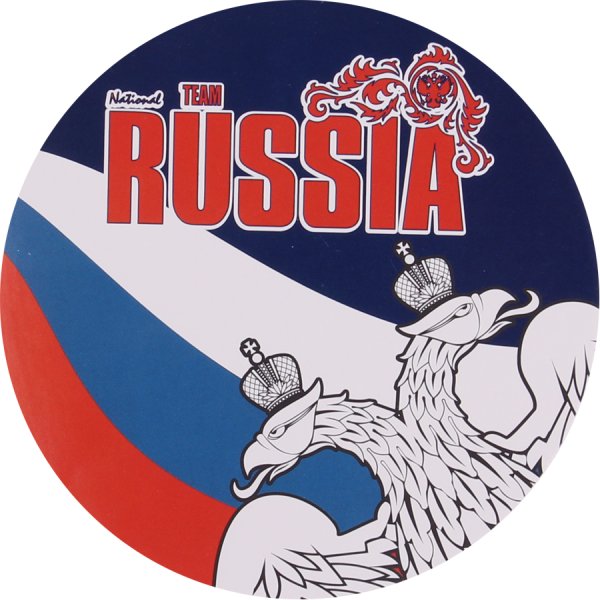 Наклейка Russia