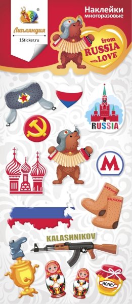 Стикер "Россия"