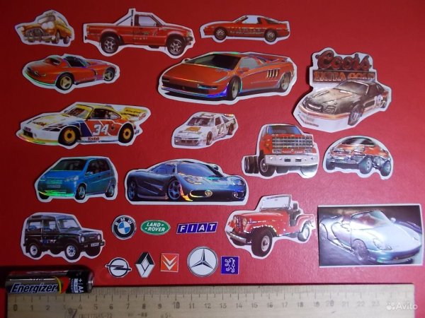 Наклейки 90 годов