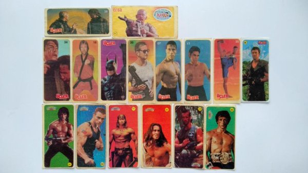 Наклейки от жвачек 90-х