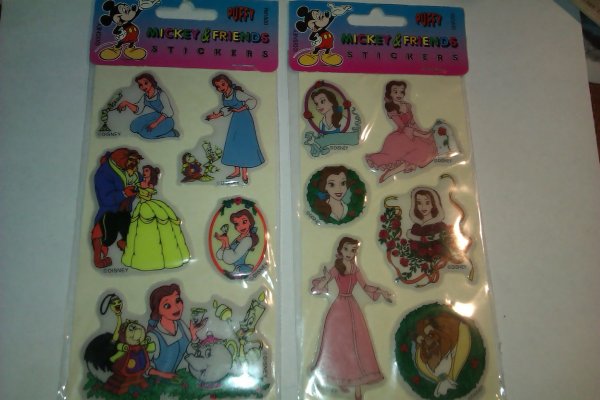 Наклейки Дисней из 90х