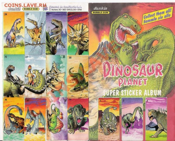 Данкин Планета динозавров