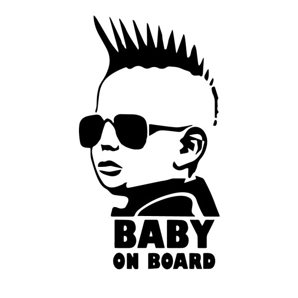 Наклейка на авто дети