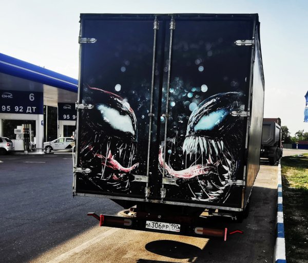 Винил на задние ворота