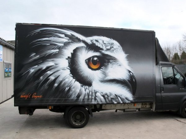 Аэрография на Газель