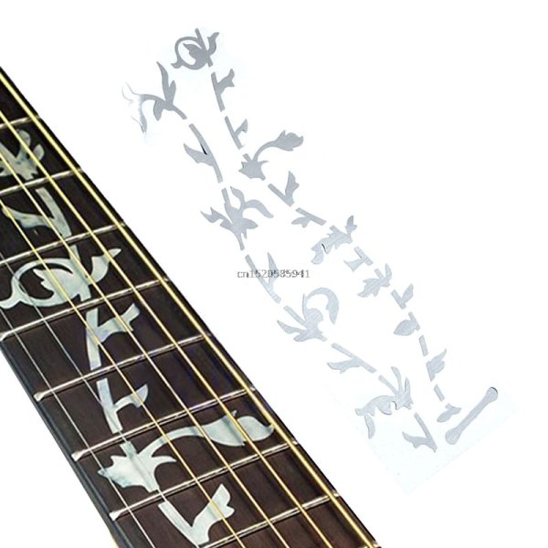 Инкрустация грифа гитары