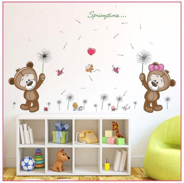 Интерьерные наклейки для детской