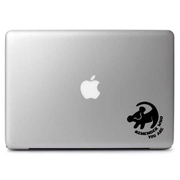 Наклейка на макбук Air 13 крышка